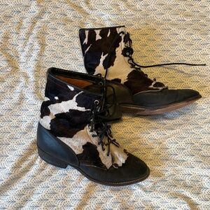 Vintage leather boots